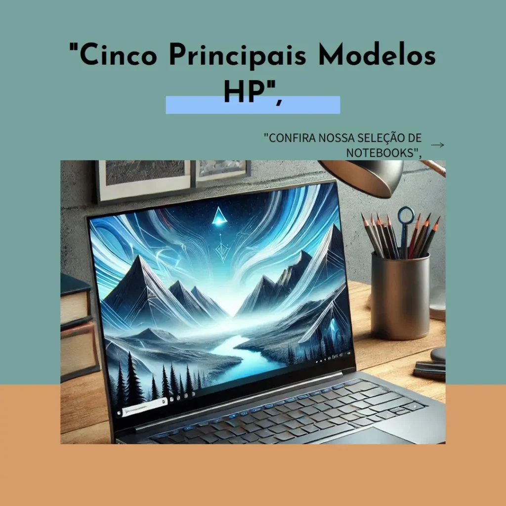 Cinco Principais Modelos de  notebook HP i5 8gb ssd 512gb