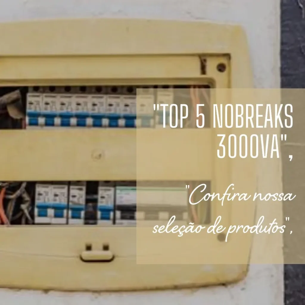 Top 5 Opções de  nobreak 3000va intelbras