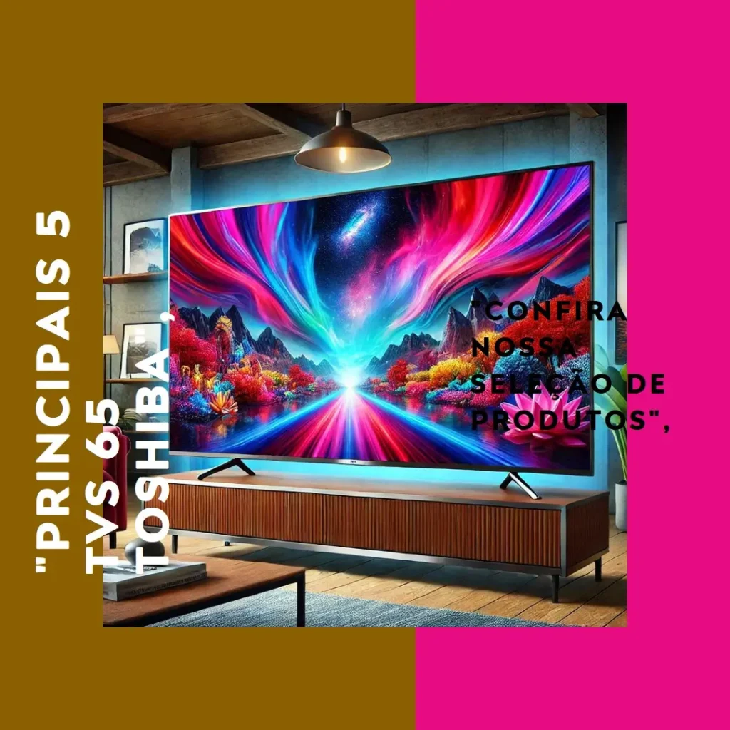 Principais 5 TV 65 Toshiba