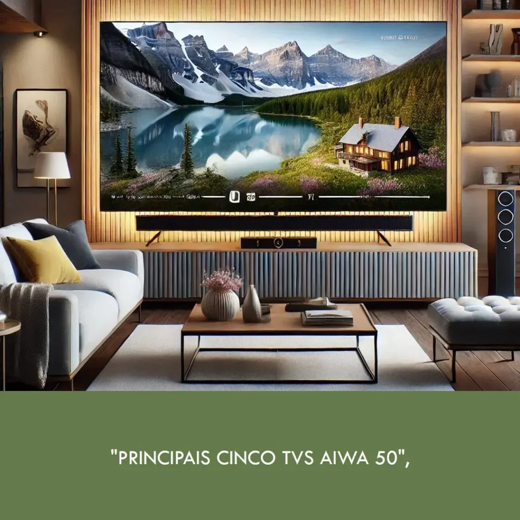 Principais Cinco  tv aiwa 50 smart