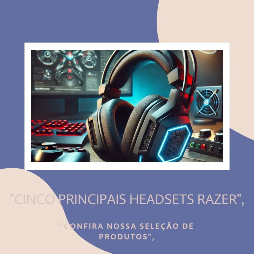 Cinco Principais Modelos de  gamer headset Razer