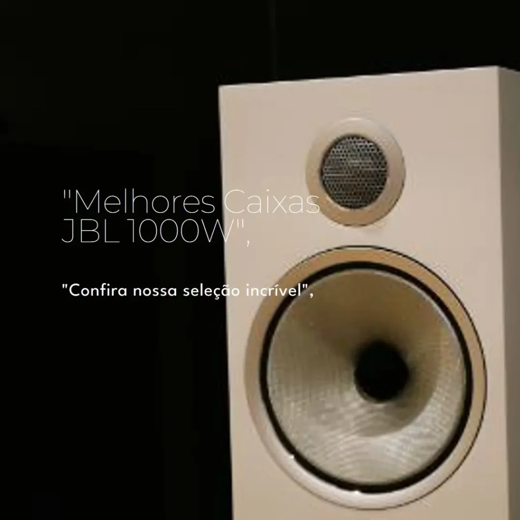 Melhores 5  caixa JBL grande 1000w