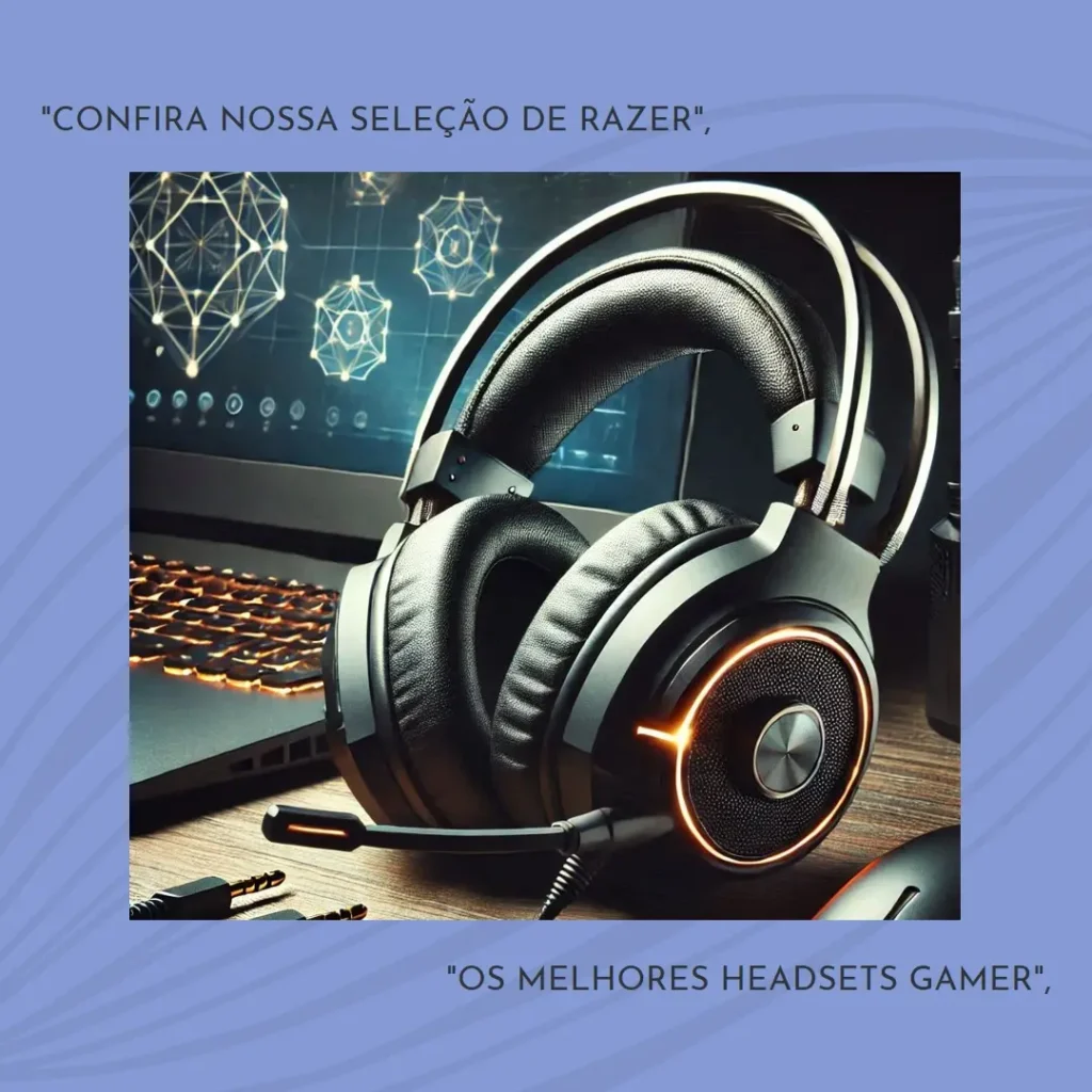 Lista de 5 Melhores:  Razer headset gamer