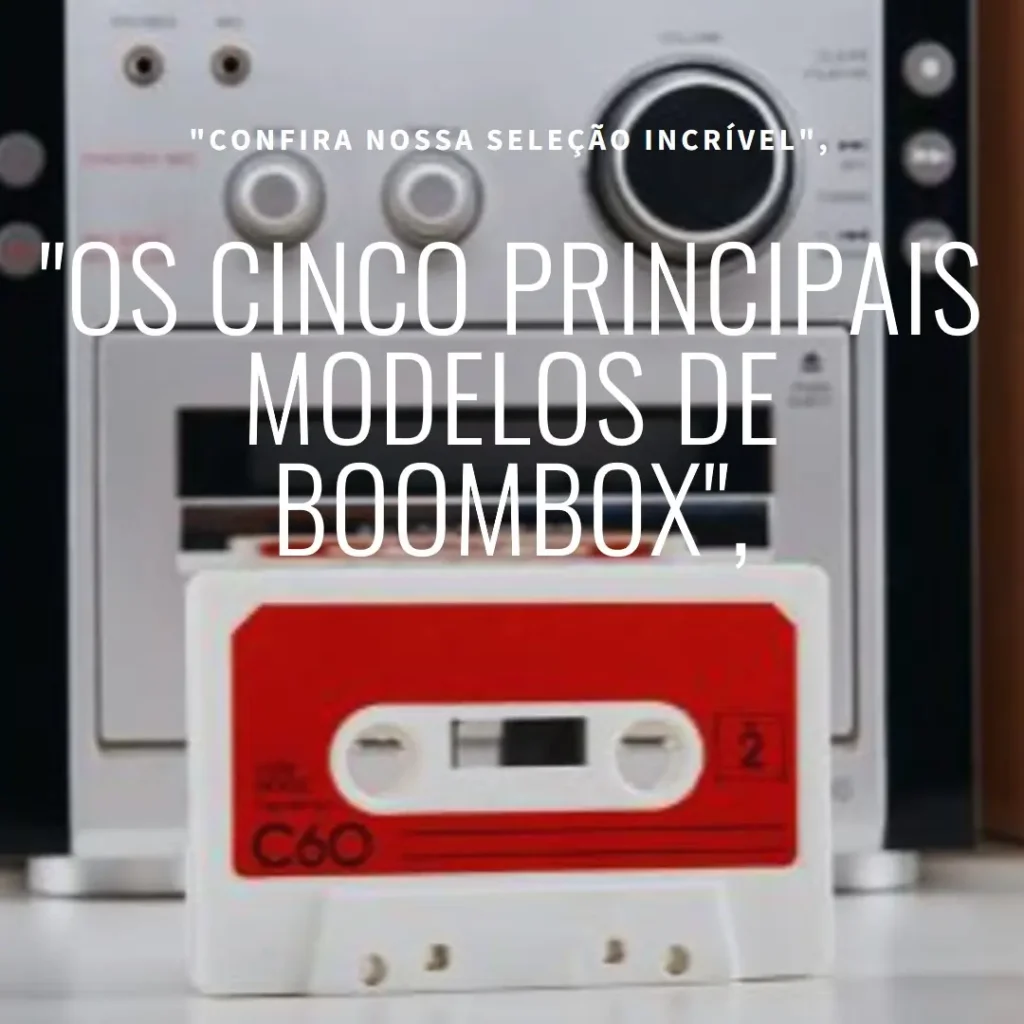 Top Cinco Modelos de  caixa Boombox 3 JBL