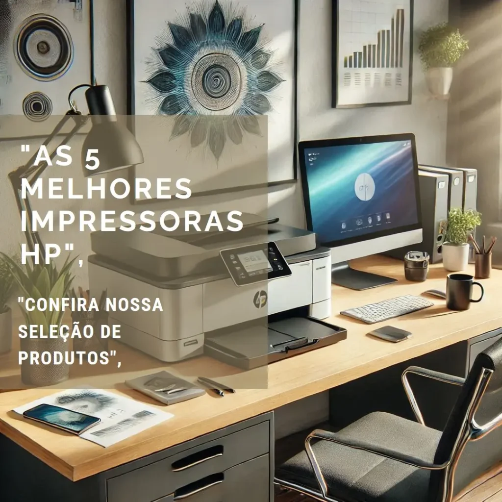 Lista de 5 Melhores:  impressora HP laserjet