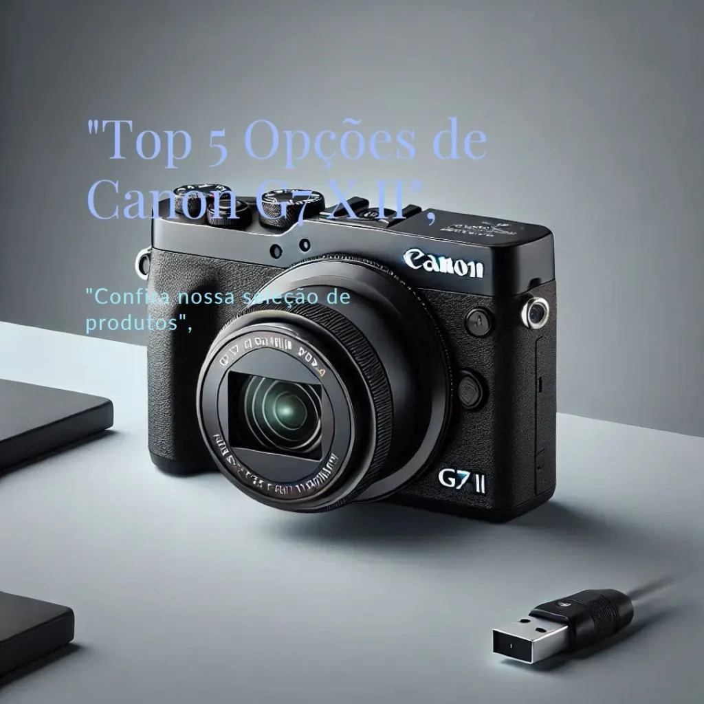 Top 5 Opções de  Canon g7 x ii