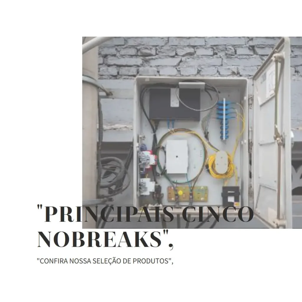 Principais Cinco  nobreak 1200va sms