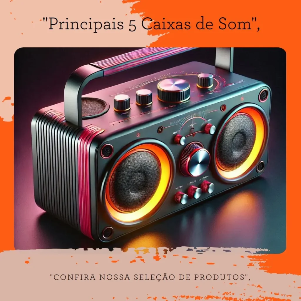 Principais 5  caixa de som aiwa boombox plus