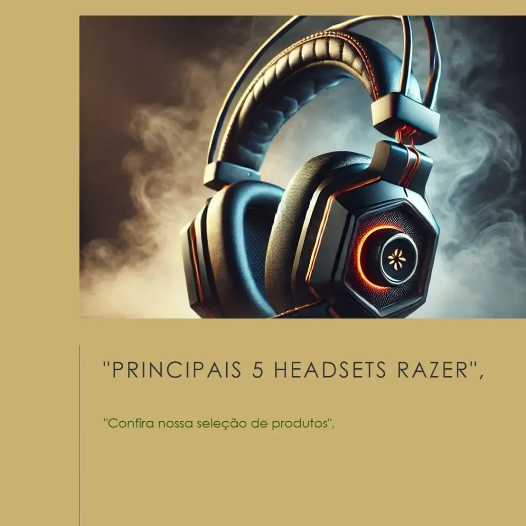 Principais 5  Razer blackshark gaming headset