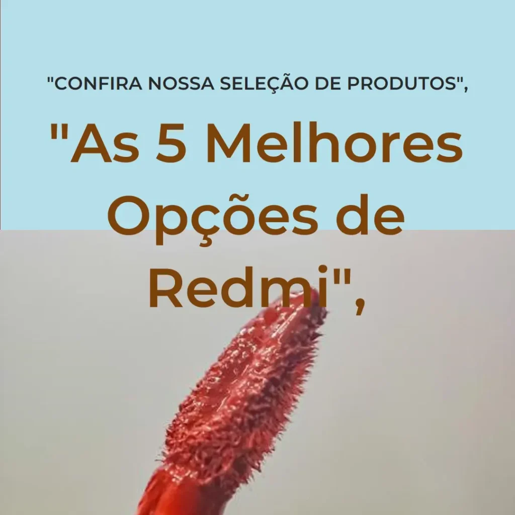 As 5 Melhores Opções de  Redmi buds 6 Xiaomi