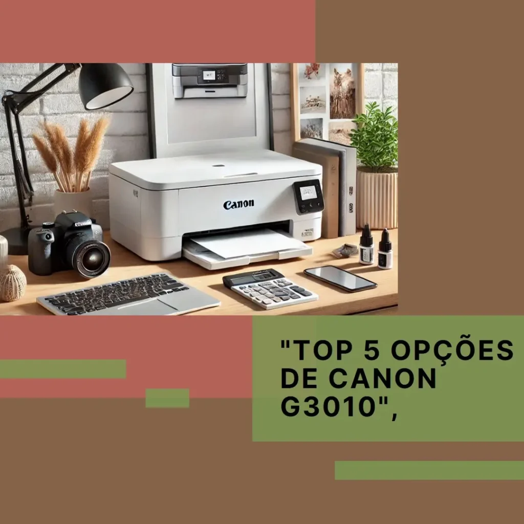 Top 5 Opções de Canon g3010