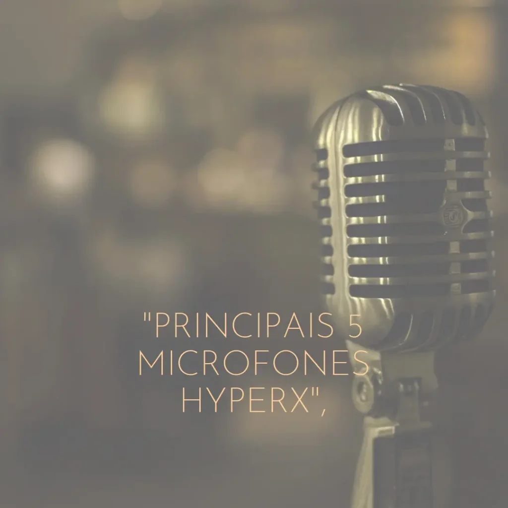 Principais 5  microfone Hyperx duocast