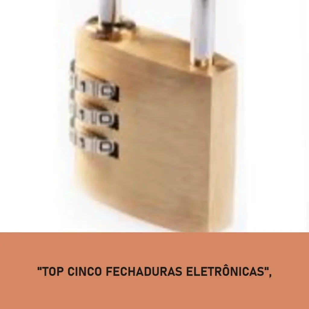 Top Cinco Modelos de  fechadura eletronica biometria