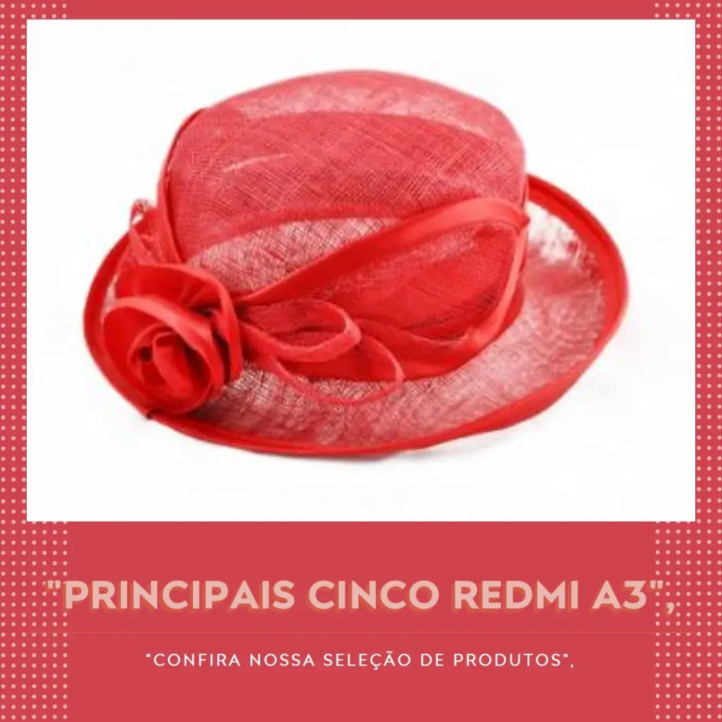 Principais Cinco Redmi A3 64gb 3gb