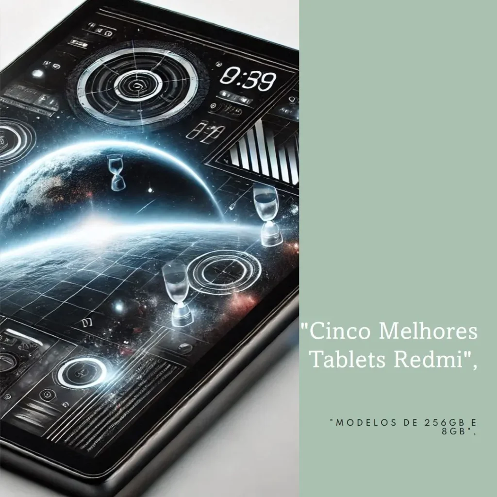 Cinco Melhores Modelos de  tablet Redmi pad se 256gb 8gb