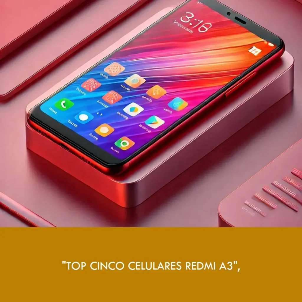 Top Cinco  celular Redmi A3 64gb