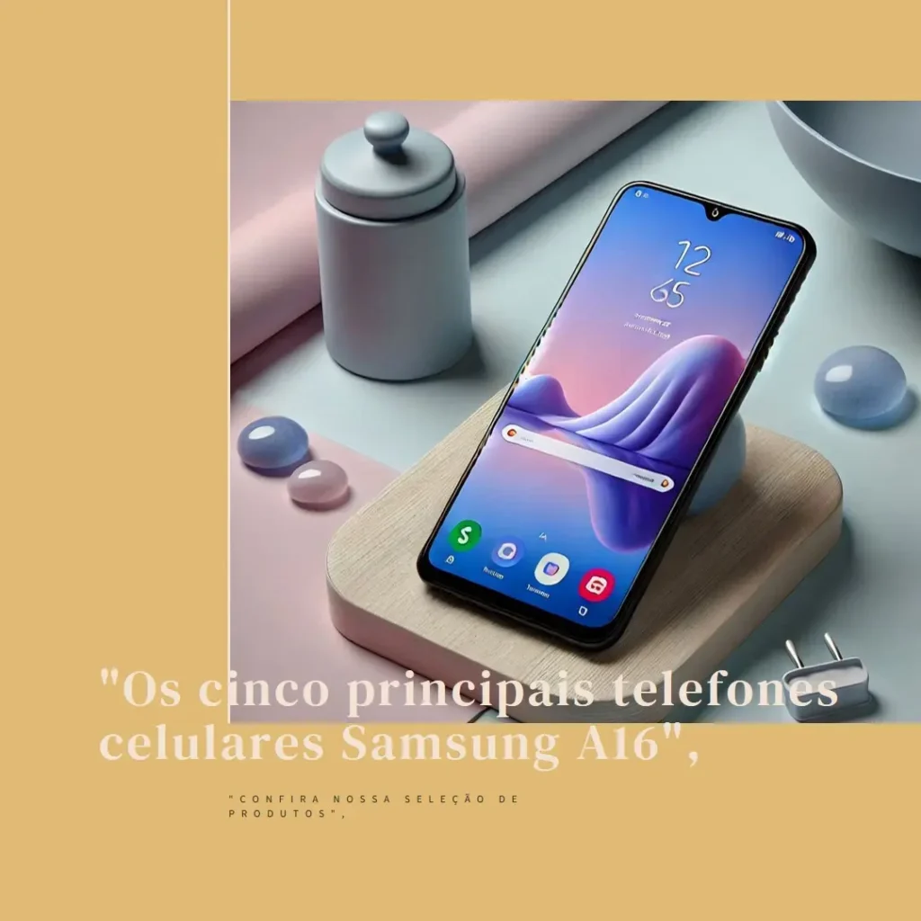 Top Cinco  celular Samsung A16