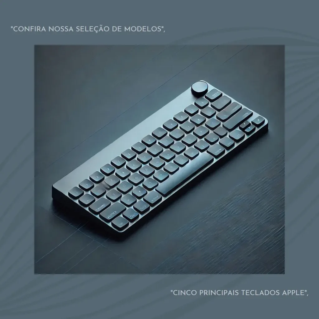 Cinco Principais Modelos de  teclado Apple bluetooth