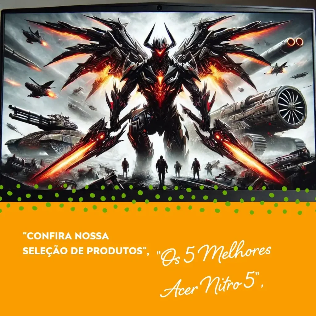 Lista de 5 Melhores:  Acer Nitro 5 gtx 1650