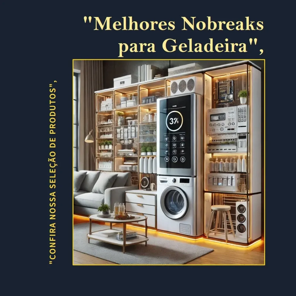 Melhores 5  nobreak para geladeira