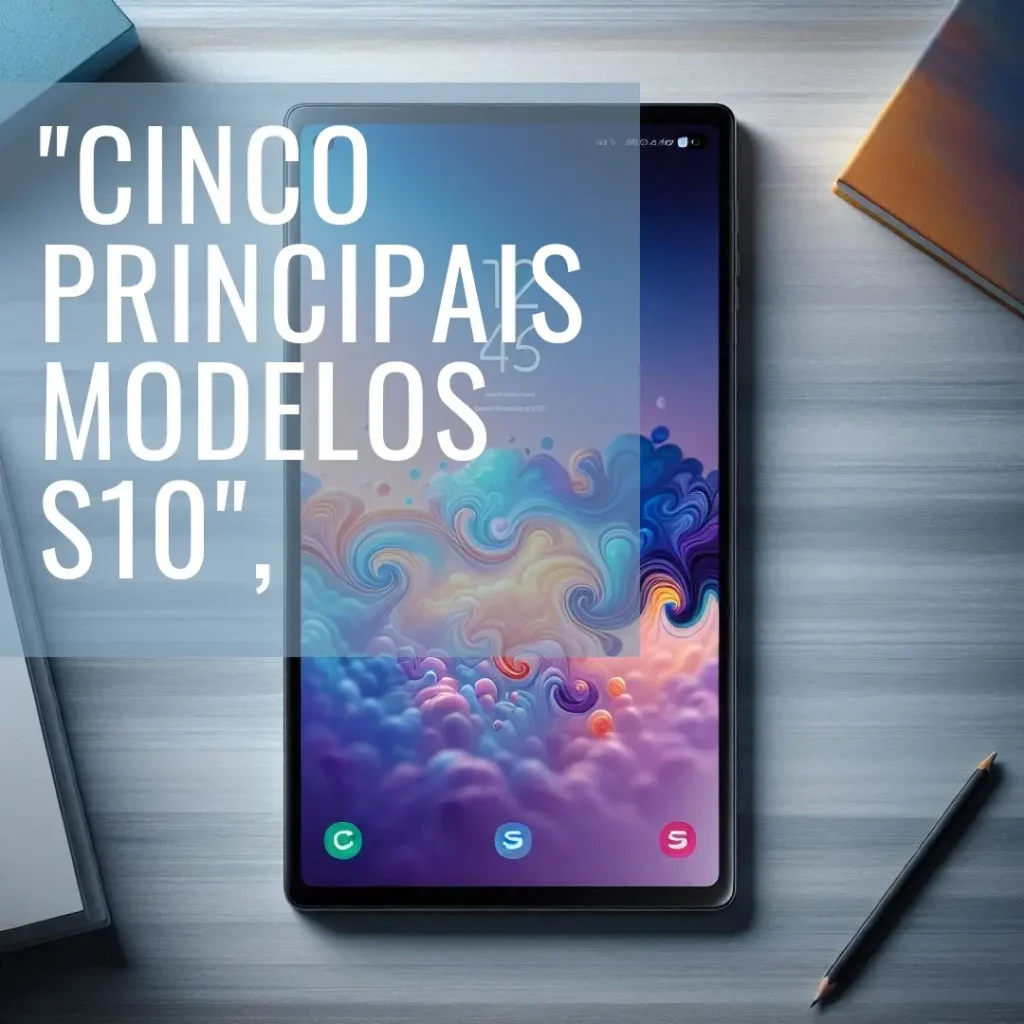 Cinco Principais Modelos de  S10 tab Samsung