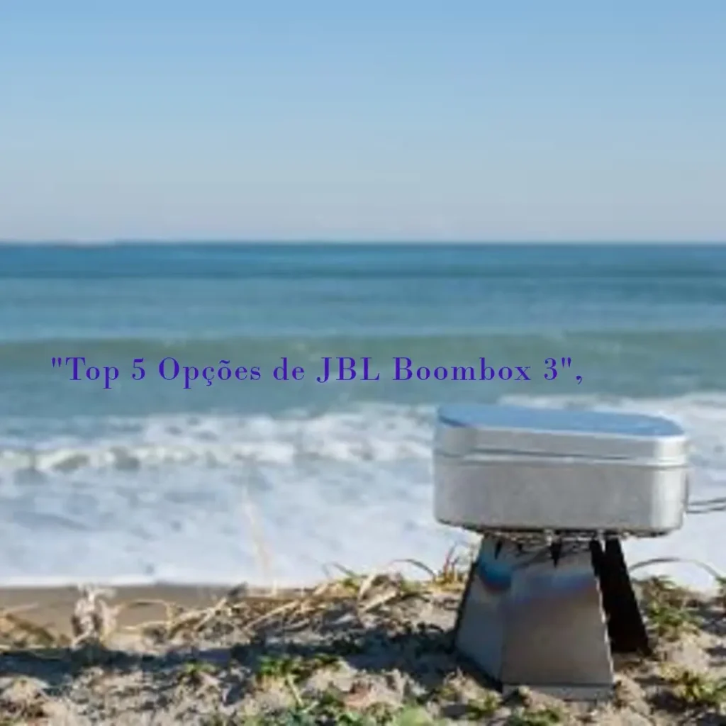 Top 5 Opções de  JBL Boombox 3 wi-fi