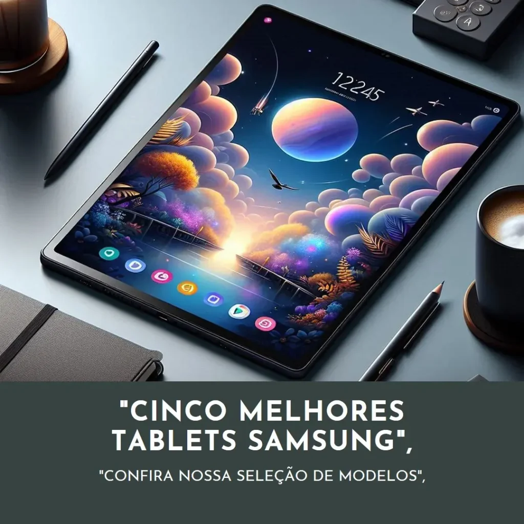 Cinco Melhores Modelos de  tablet Samsung Galaxy tab S10