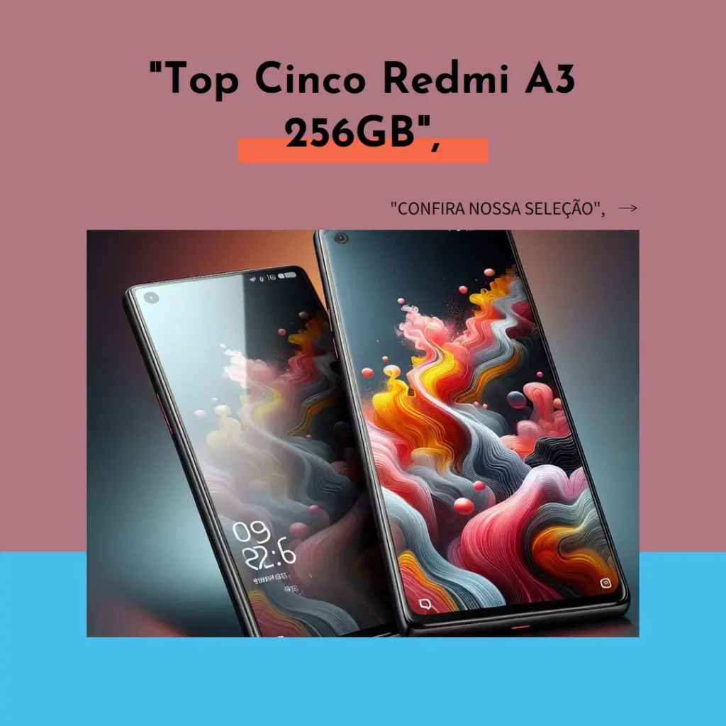 Top Cinco  Redmi A3 256gb