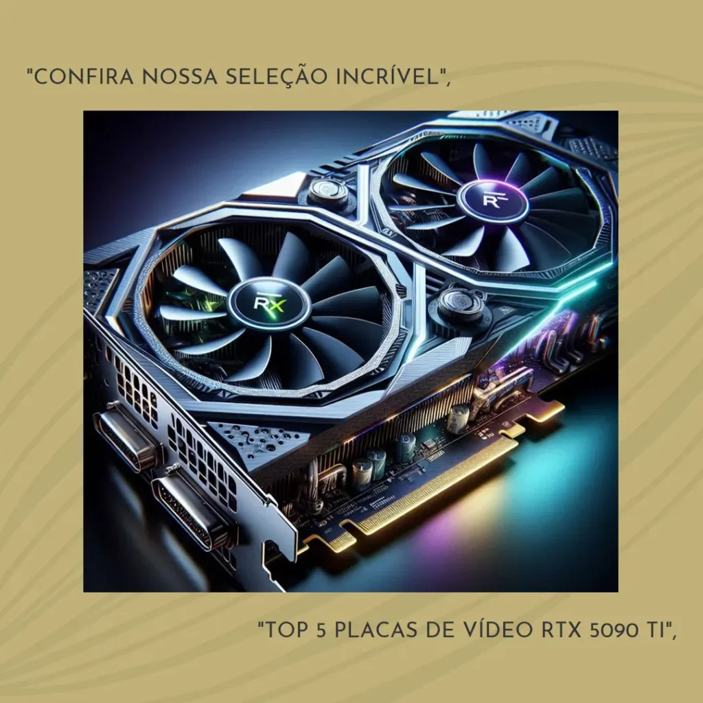 Top 5 Opções de  placa de video RTX 5090 ti