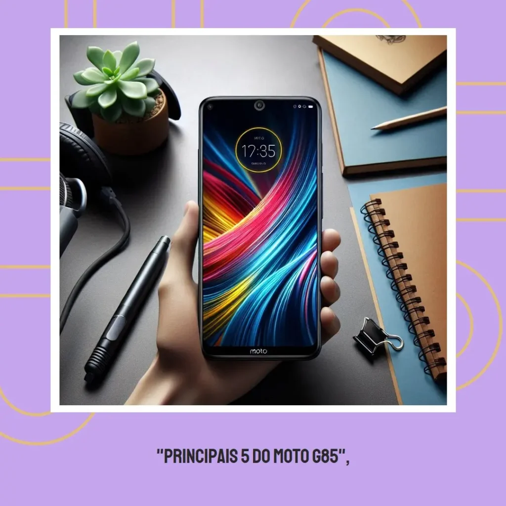 Principais 5  novo Moto G85