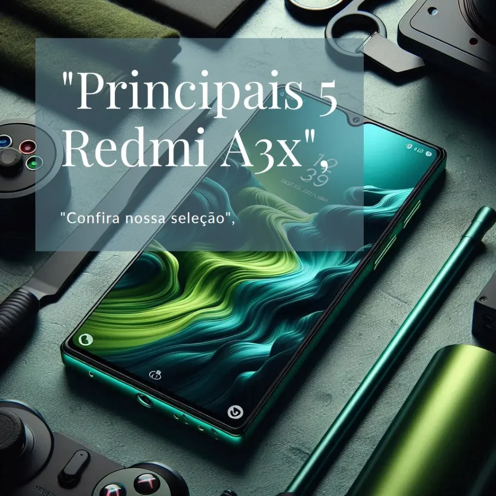 Principais 5  Redmi A3x verde aurora