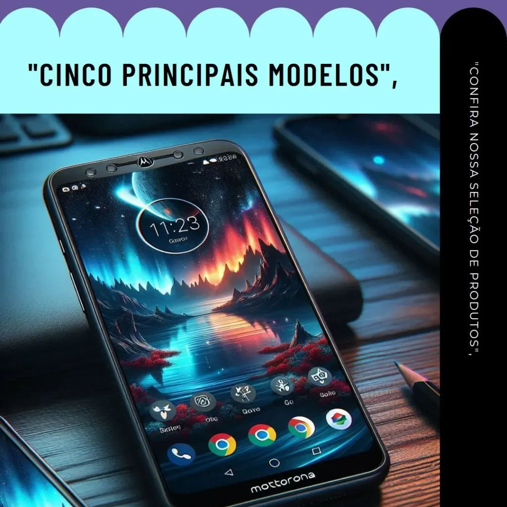 Cinco Principais Modelos de  Motorola G 55 g