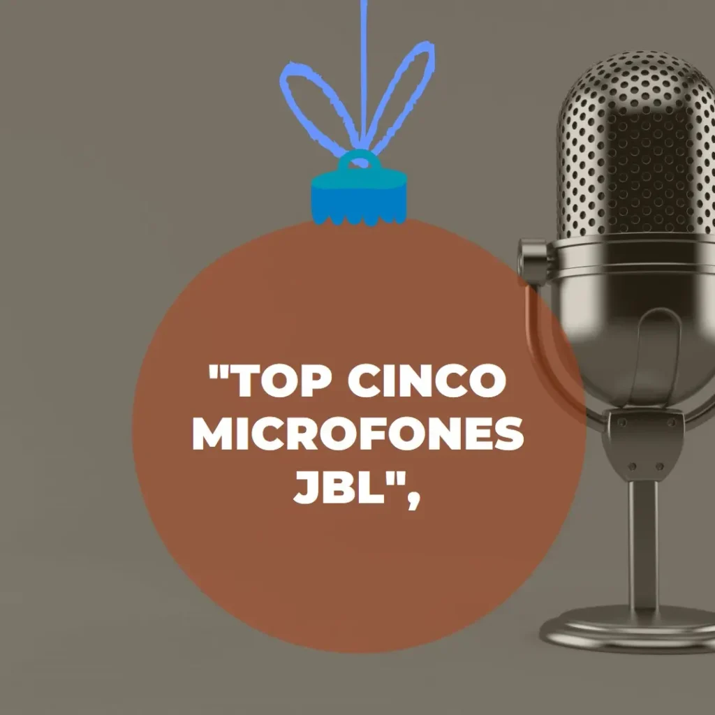 Top Cinco Modelos de  microfone JBL partybox