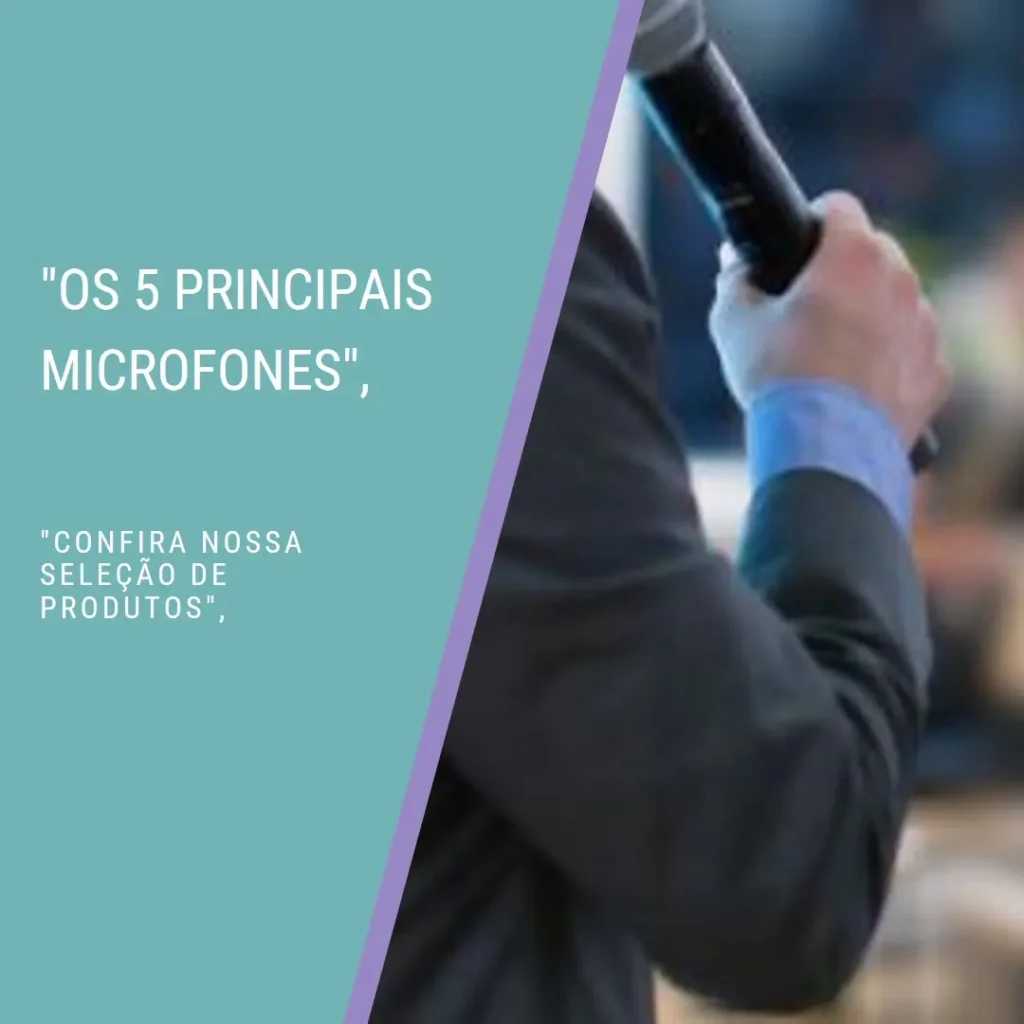 Os 5 Principais Modelos de microfone com fio Sennheiser