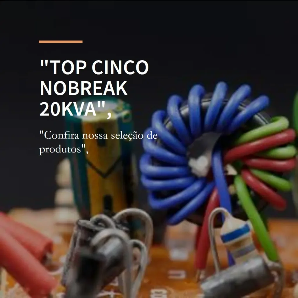 Top Cinco nobreak 20kva