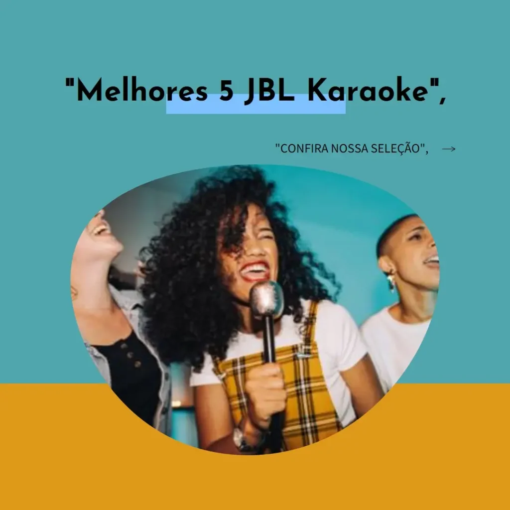 Melhores 5 JBL karaoke