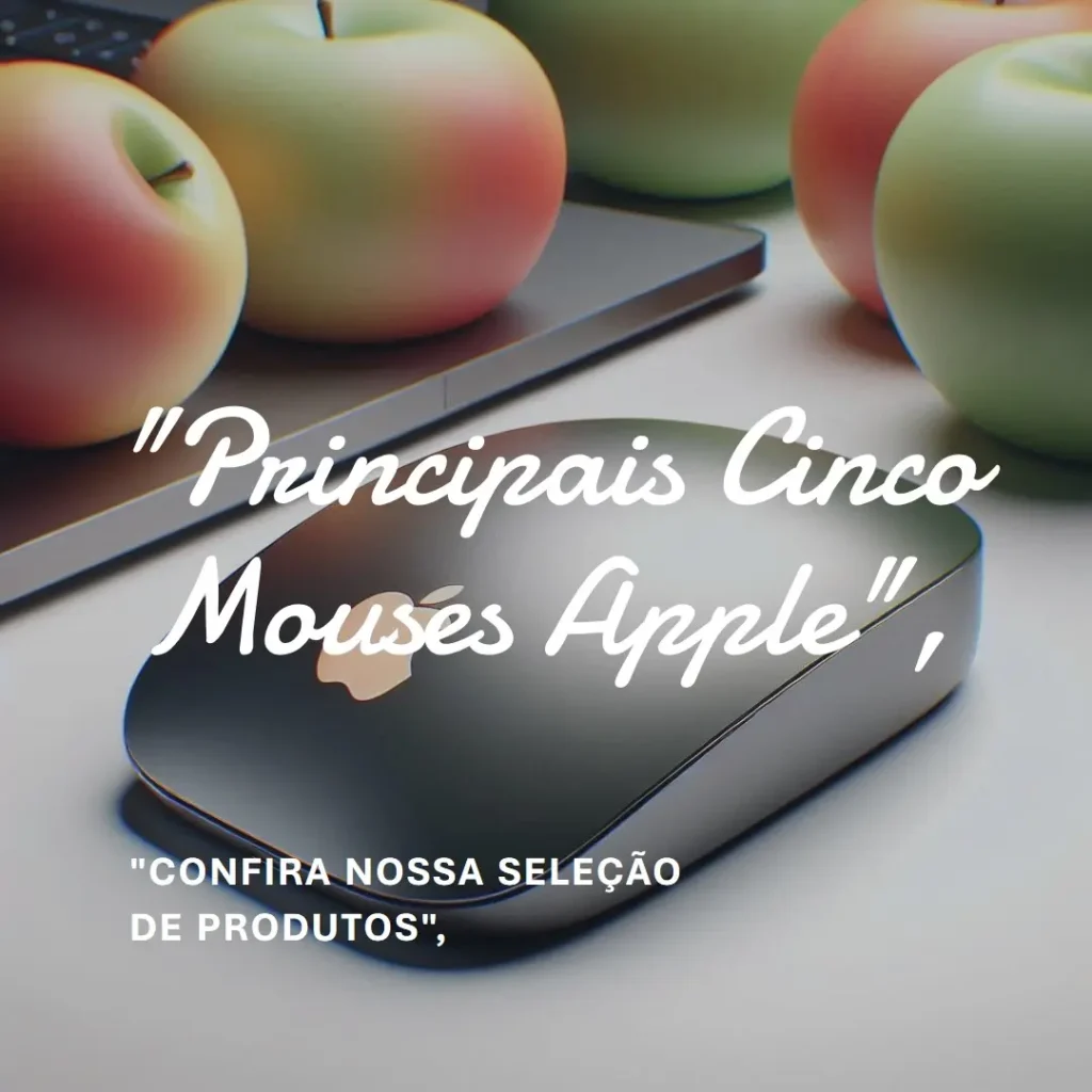 Principais Cinco mouse Apple original