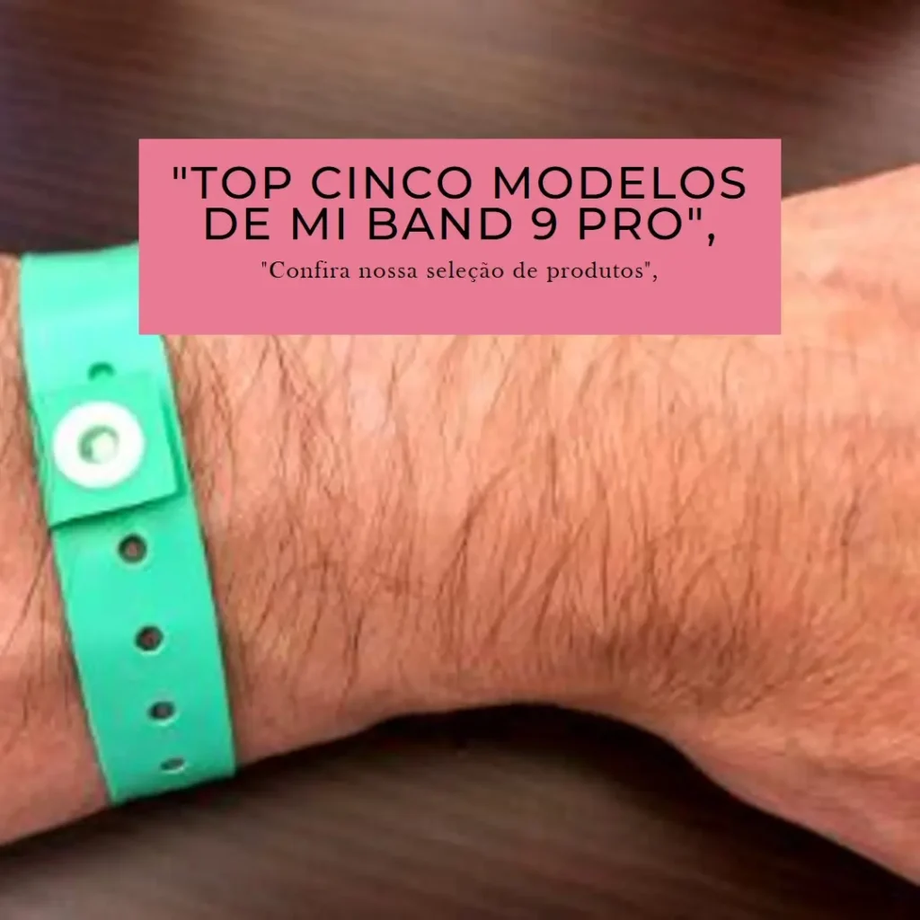 Top Cinco Modelos de  mi band 9 pro