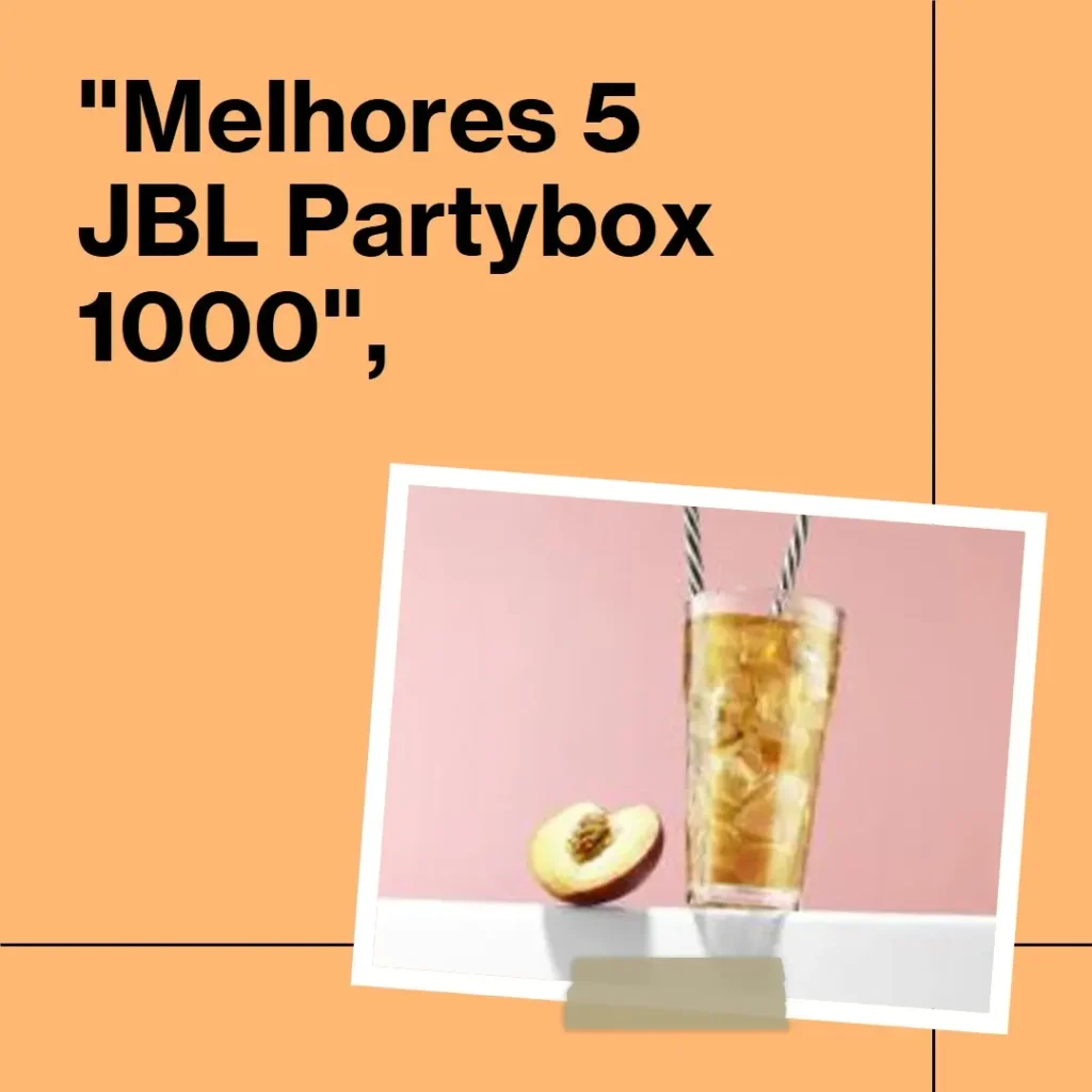 Melhores 5 JBL partybox 1000 ultimate