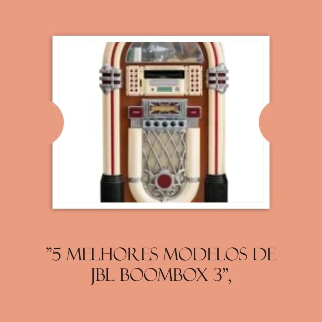 5 Melhores Modelos de  JBL Boombox 3 180w