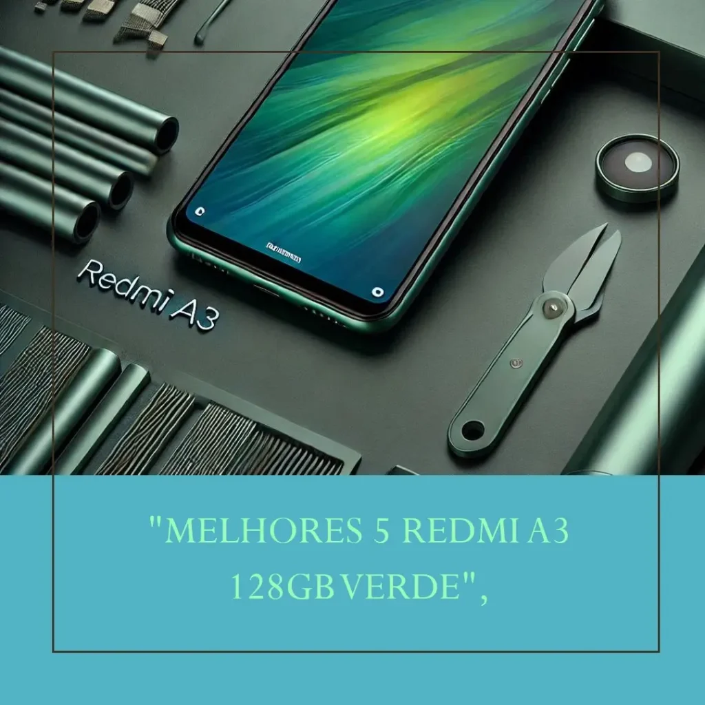 Melhores 5  Redmi A3 128gb verde