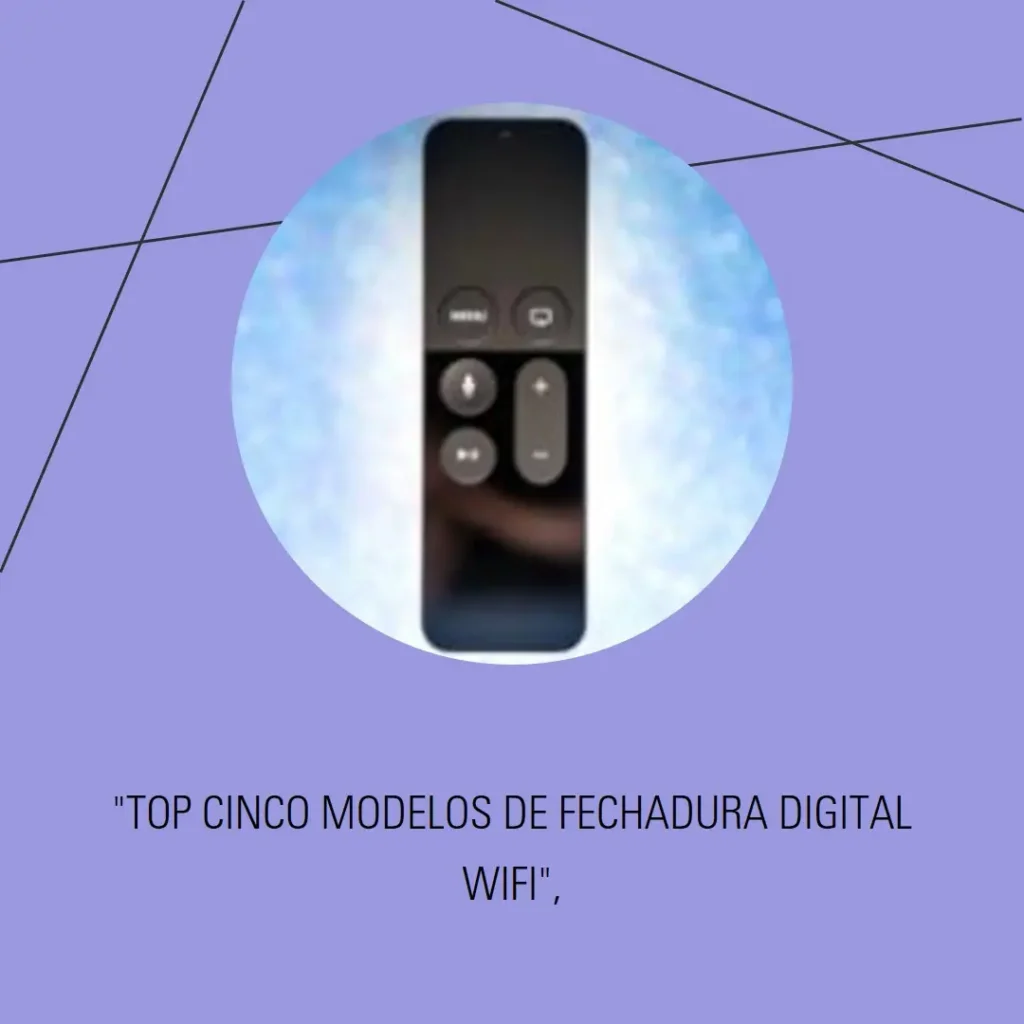 Top Cinco Modelos de fechadura digital wifi