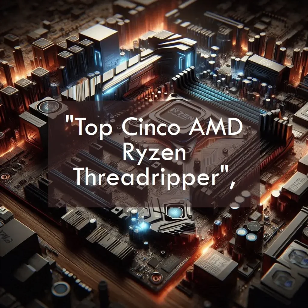 Top Cinco  AMD Ryzen Threadripper pro 7995wx motherboard