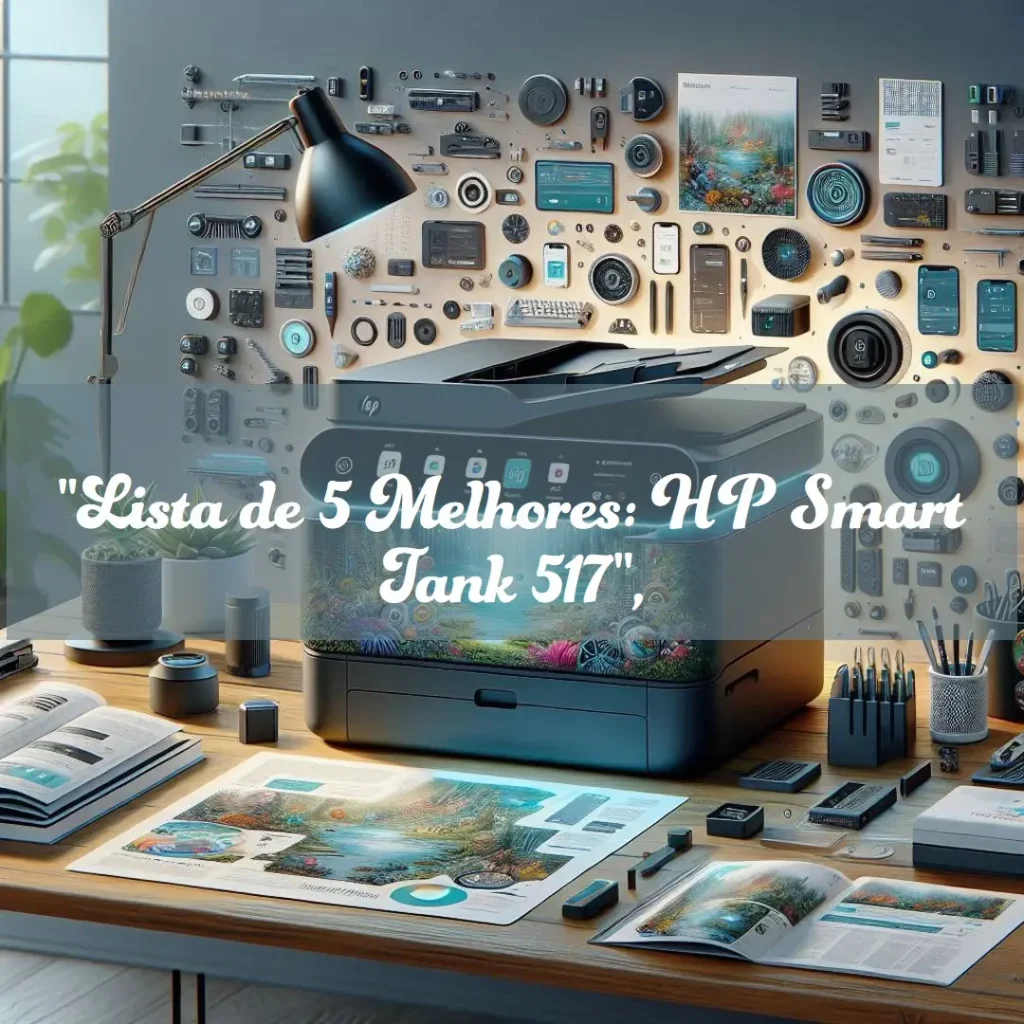 Lista de 5 Melhores:  multifuncional HP smart tank 517