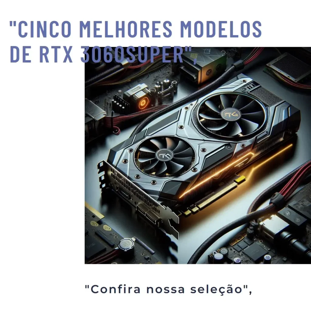 Cinco Melhores Modelos de  RTX 3060super