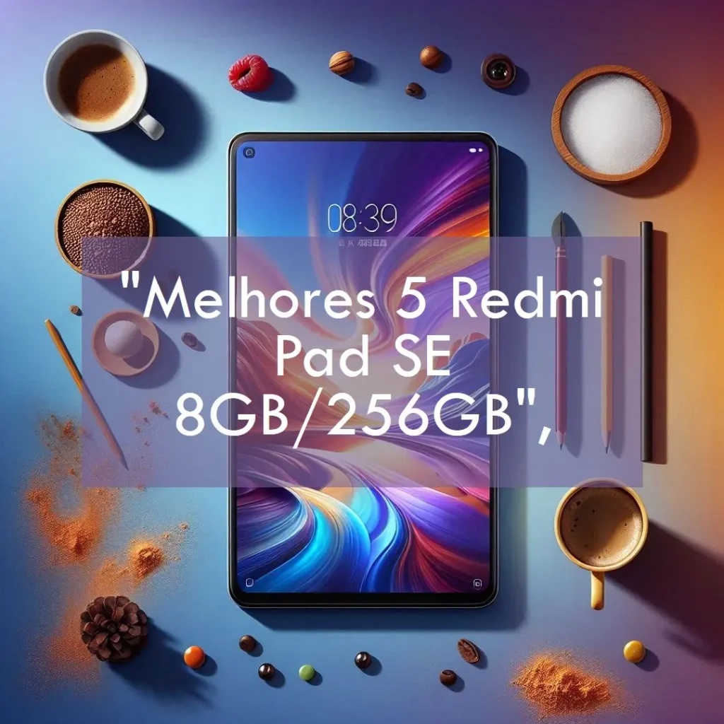 Melhores 5  Redmi pad se 8gb/256gb