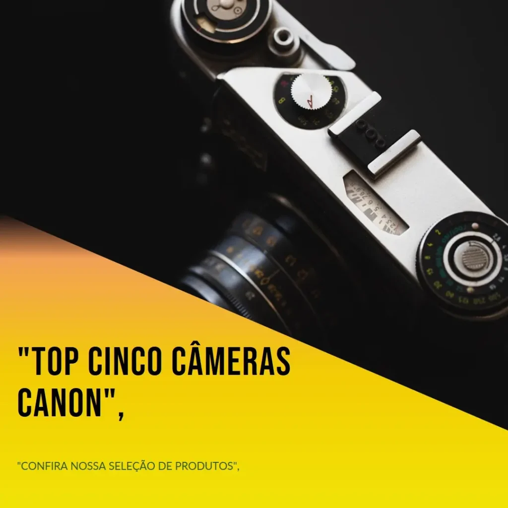 Top Cinco  camera Canon t5i 700d