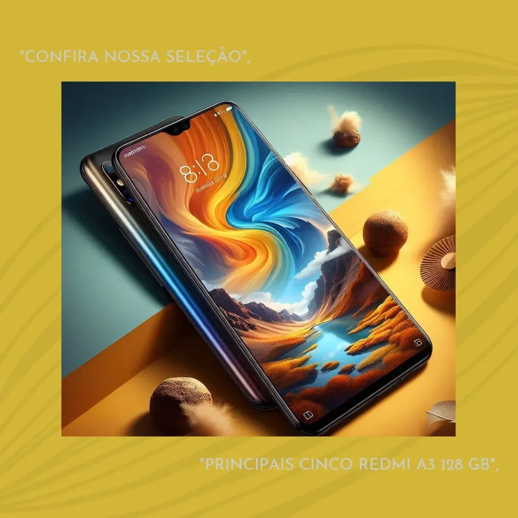 Principais Cinco  Redmi A3 128 gb