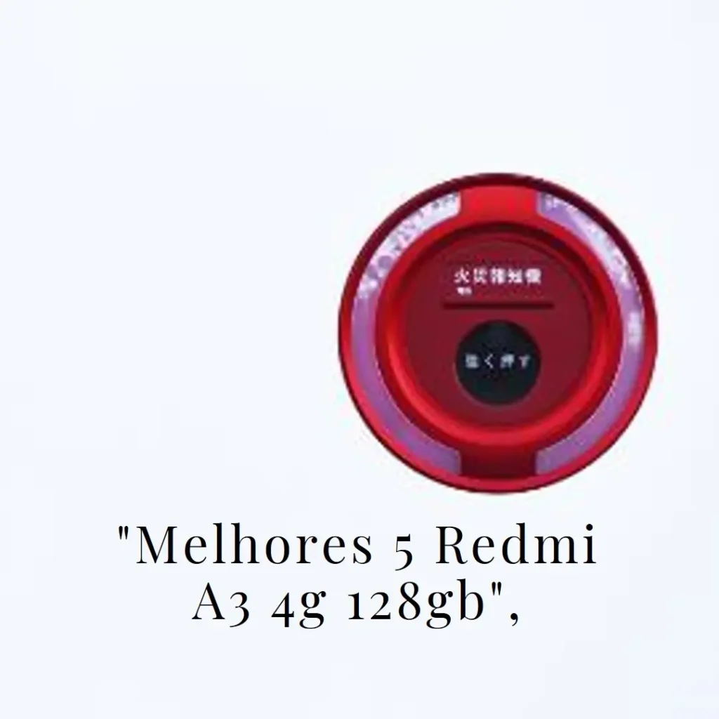 Melhores 5  Redmi A3 4g 128gb