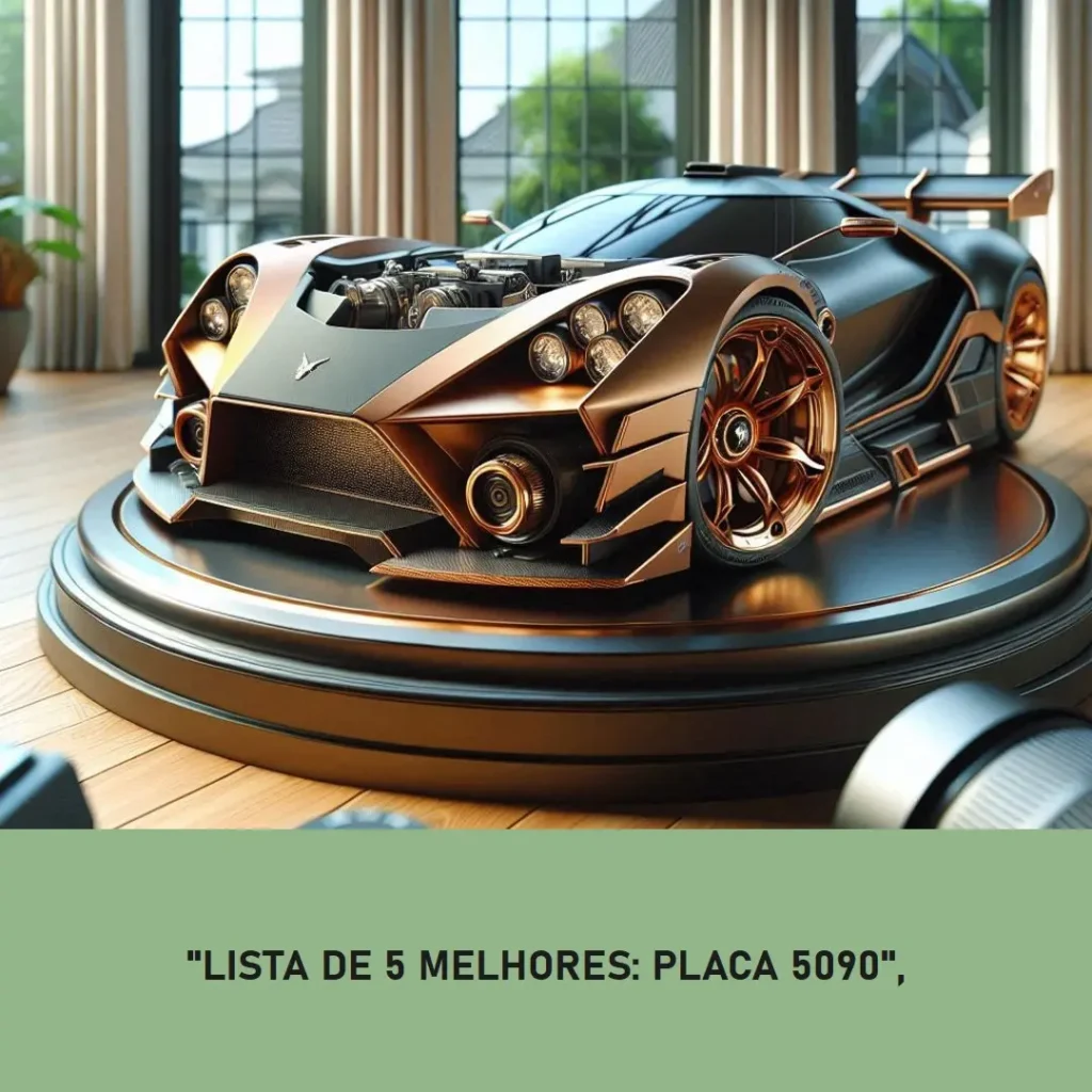 Lista de 5 Melhores:  placa 5090